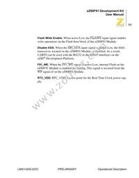 EZ80F916050MODG Datasheet Page 21