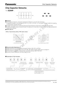 EZA-NPE221M Datasheet Cover