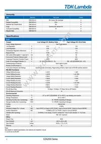 EZA250032048 Datasheet Page 2