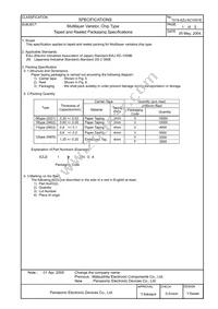 EZJ-Z0V80005 Datasheet Page 17