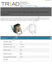 F-1000U Datasheet Cover