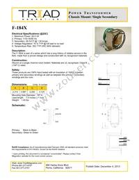 F-184X Datasheet Cover