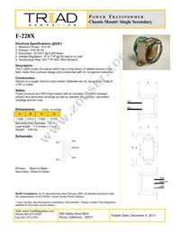 F-228X Datasheet Cover