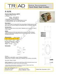 F-313X Datasheet Cover