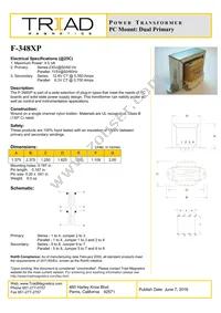 F-348XP Datasheet Cover