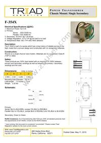 F-354X Datasheet Cover