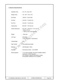 F-51320GNB-LW-AEN Datasheet Page 2