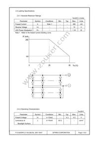 F-51320GNY-LY-AA Datasheet Page 11