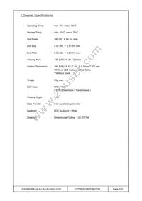 F-51405GNB-LW-AJ Datasheet Page 2