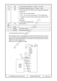 F-51405GNB-LW-AJ Datasheet Page 14
