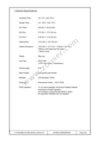 F-51405GNB-LW-ANN Datasheet Page 2