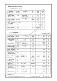 F-51405GNB-LW-ANN Datasheet Page 3