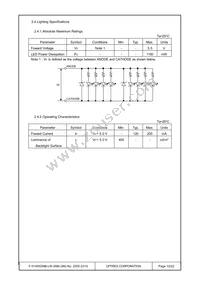 F-51405GNB-LW-ANN Datasheet Page 10