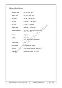 F-51477GNB-FW-AD Datasheet Page 2