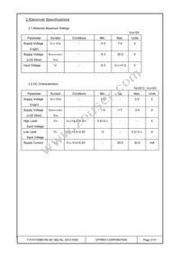 F-51477GNB-FW-AD Datasheet Page 3