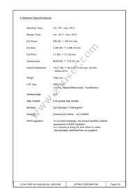 F-51477GNF-SLY-ALN Datasheet Page 2