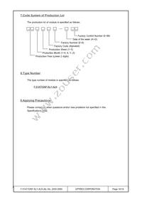 F-51477GNF-SLY-ALN Datasheet Page 16