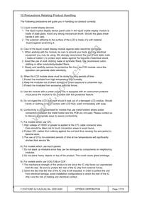 F-51477GNF-SLY-ALN Datasheet Page 17