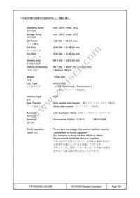 F-51553GNBJ-LW-AGN Datasheet Page 3