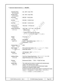 F-55471GNFQJ-LW-ACN Datasheet Page 3
