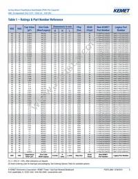 F115PL104J050V Datasheet Page 5