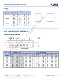 F115PL104J050V Datasheet Page 12