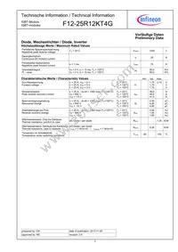 F1225R12KT4GBOSA1 Datasheet Page 2
