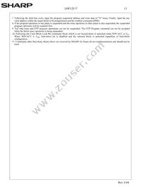 F128BFHTPTTL75A Datasheet Page 16