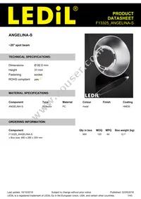 F13325_ANGELINA-S Datasheet Cover