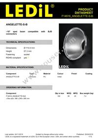F14616_ANGELETTE-S-B Datasheet Cover