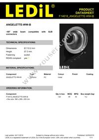 F14618_ANGELETTE-WW-B Datasheet Cover