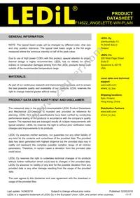 F14622_ANGELETTE-WW-PLAIN Datasheet Page 17