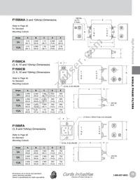 F1500AA10 Datasheet Page 2