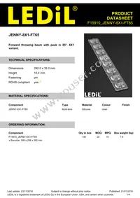 F15910_JENNY-8X1-FT65 Datasheet Cover