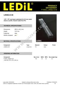 F15952_LINNEA-O-B Datasheet Cover