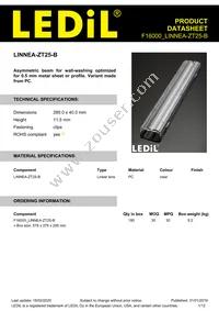 F16000_LINNEA-ZT25-B Datasheet Cover