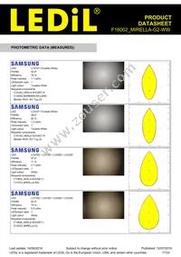 F16002_MIRELLA-G2-WW Datasheet Page 17