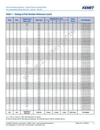 F161ZS475K100V Datasheet Page 6