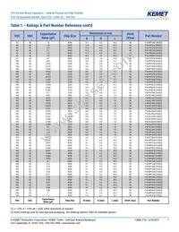 F161ZS475K100V Datasheet Page 7