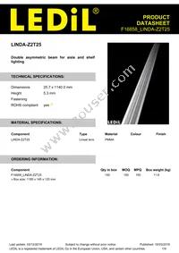 F16858_LINDA-Z2T25 Datasheet Cover