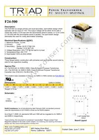 F24-500 Datasheet Cover