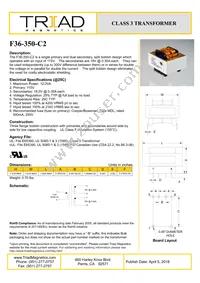 F36-350-C2 Datasheet Cover