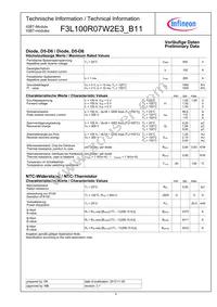 F3L100R07W2E3B11BOMA1 Datasheet Page 4