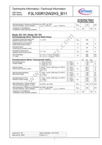 F3L100R12W2H3B11BPSA1 Datasheet Page 3