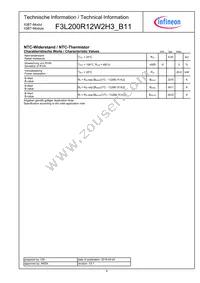 F3L200R12W2H3B11BPSA1 Datasheet Page 6