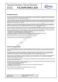 F3L300R12ME4B23BOSA1 Datasheet Page 11