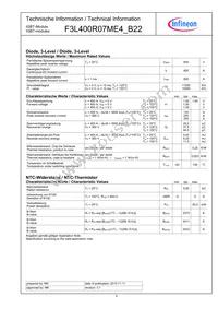 F3L400R07ME4B22BOSA1 Datasheet Page 4