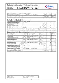 F3L75R12W1H3B27BOMA1 Datasheet Page 3