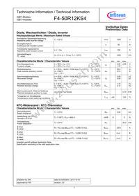 F450R12KS4BOSA1 Datasheet Page 2