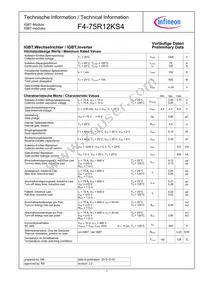 F475R12KS4BOSA1 Datasheet Cover